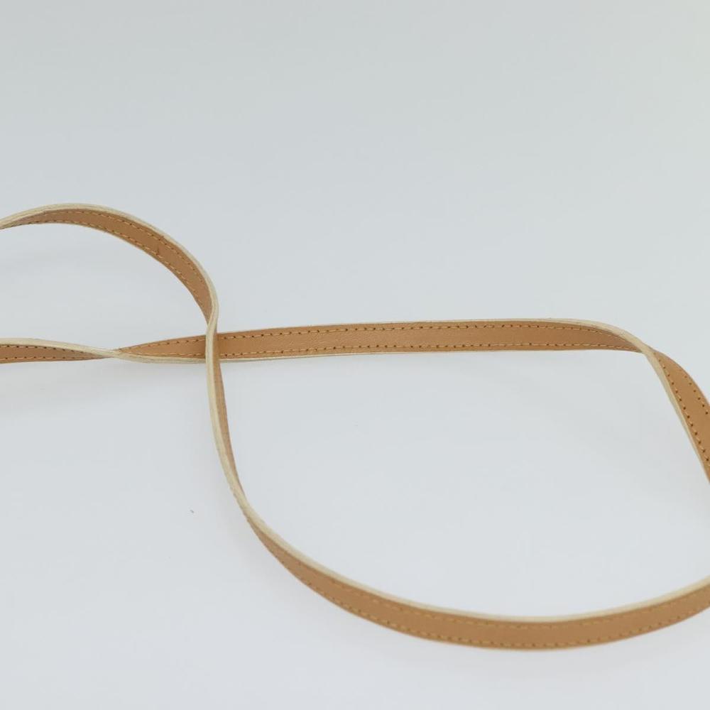 CELINE C Macadam Canvas Shoulder Wallet Suede White Auth 112493 - Picture 14 of 16